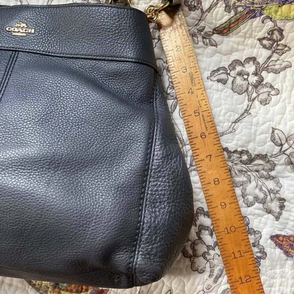 Coach Dark Gray Lexy Bag - Picture 12 of 13